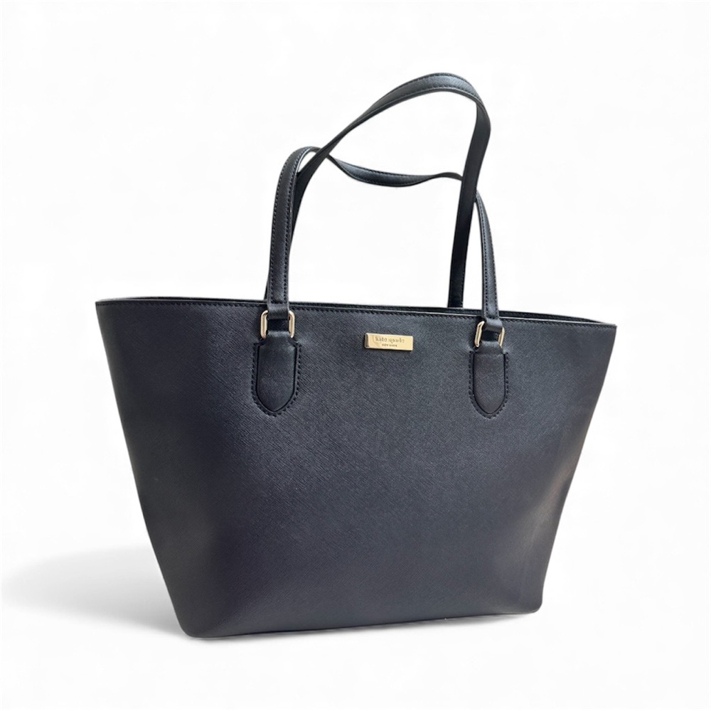 Elegant Black Tote Bag - Picture 1 of 10